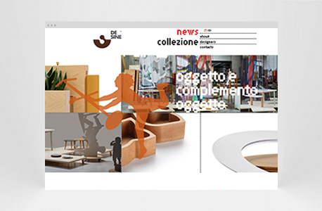 DESINE oggetto e complemento oggetto – Sito web ecommerce