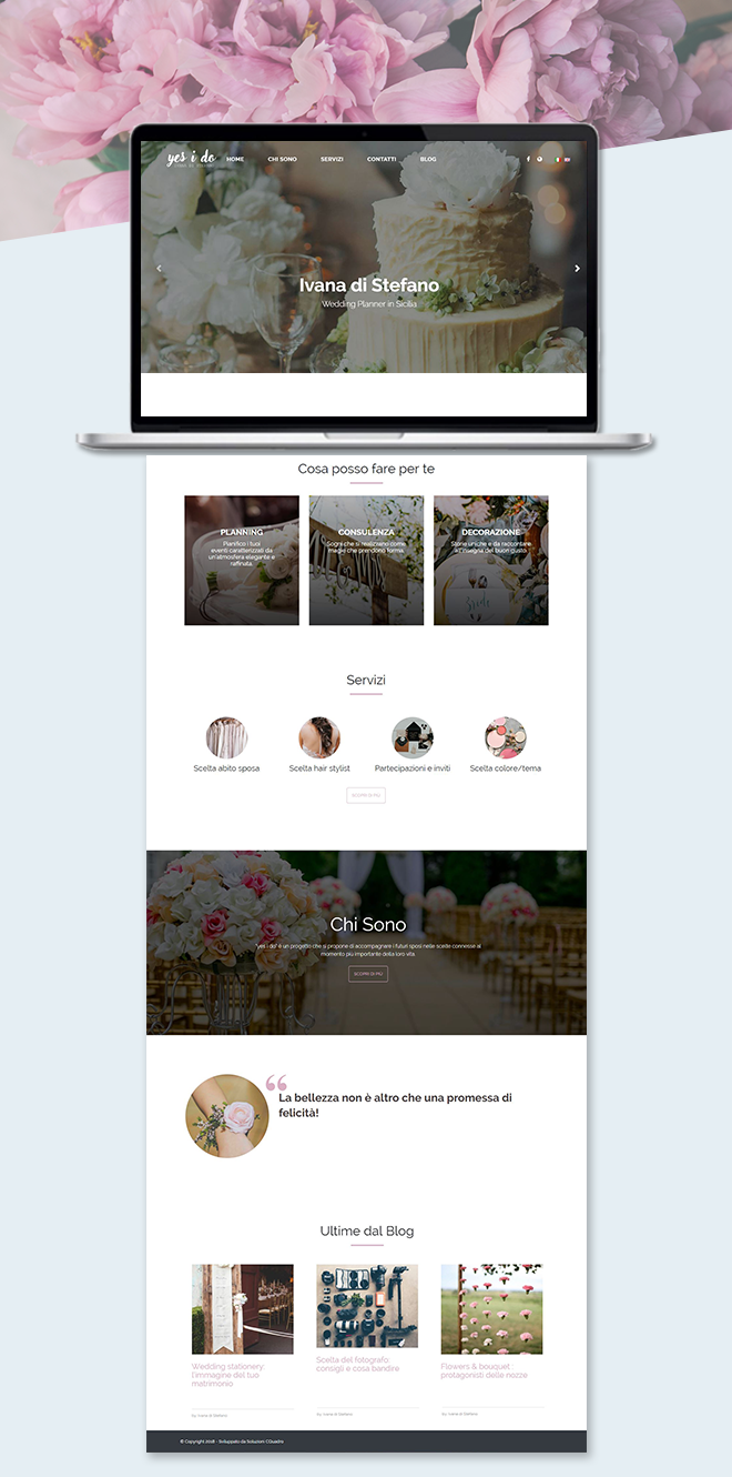 Ivana di Stefano Yes i do – Sito web wedding planner