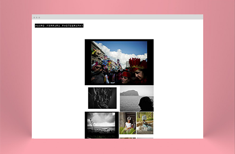 Mauro Ferrara fotografo – sito web one page
