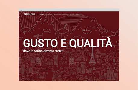 CAPITAL FOOD – tema custom multipagina