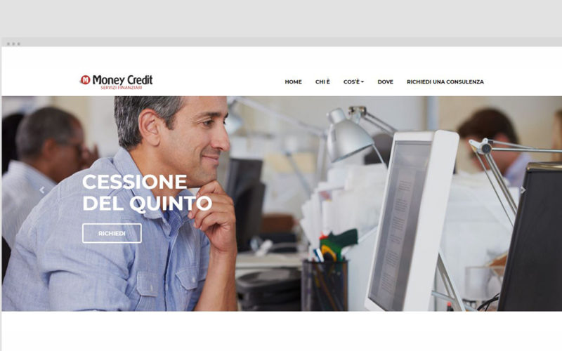 Money Credit Gela – Sito Web tema custom one page