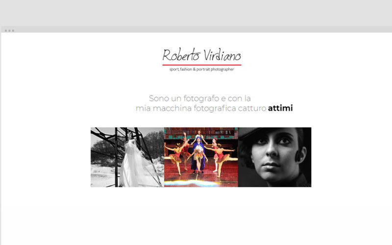 Roberto Virdiano – Fotografo