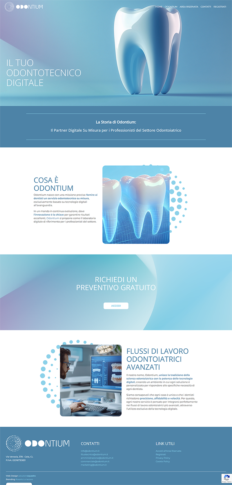 Odontium – piattaforma digitale